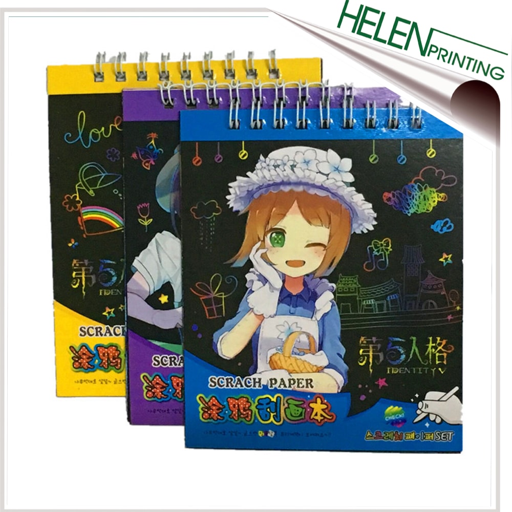 涂鴉刮畫(huà)本印刷